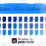 Set di colori blu azzurro Procrea tavolozze di colori - Etsy Italia