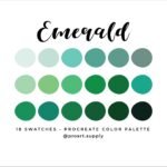 Tavolozza dei colori verde - Etsy Italia