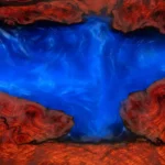 In questo posto unico al mondo la lava è di colore blu, ecco perché