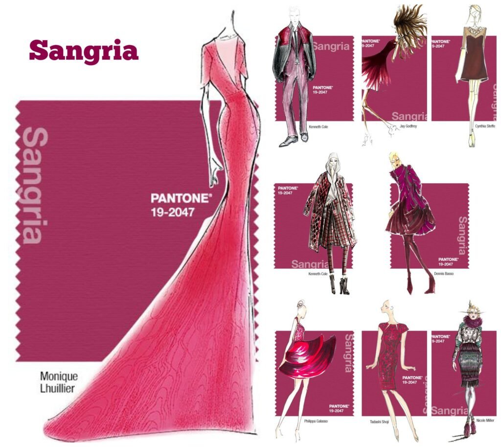 Il colore dell'autunno 2014 è il Sangria, parola di PANTONE!